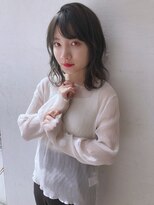 オーロ 西大寺店(ORO)&nbsp;大人可愛いナチュラル外ハネミディ