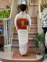 美容室 ティンカーベル 夜会巻き