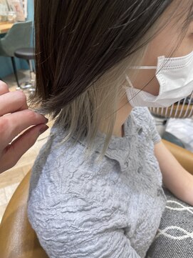 ロンド レグリーズ 立川(Lond leglise) 【槌矢圭悟】インナーカラー/ホワイトベージュ/