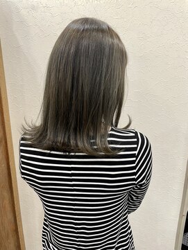 アール 北千住店(ar) 赤み消しカラー オリーブベージュ