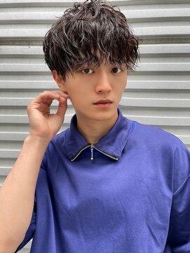 ツーダブルバイフィフス 西梅田店(WW.. by fifth) ツイストスパイラルパーマメンズパーマツイストパーマウルフ梅田