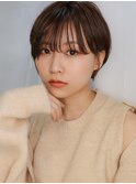 【ハシムラ】#マッシュショート#こなれ感#ミルクチョコレート2