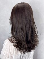 アイティーバイアルバム 北千住店(IT by ALBUM)&nbsp;レイヤーカット_ショコラアッシュヘルシースタイル_ba402982