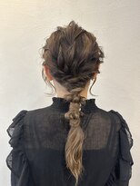 モップアップ(Mop up) 編みおろしアレンジ