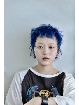 ドォール(d'Or) ショートウルフ×ブルー