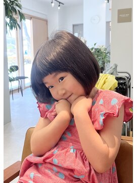 ケイカヘア(KEIKA Hair) 切りっぱなしぱっつんミニボブ