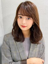 ビュー フクオカ(VIEW FUKUOKA)&nbsp;ミセス大人女子レイヤーカット前髪デザインカラーウェットヘア