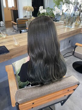 ティティ(TiTi) ブリーチなしダブルカラー×グレージュ[TiTi_栗林れい]