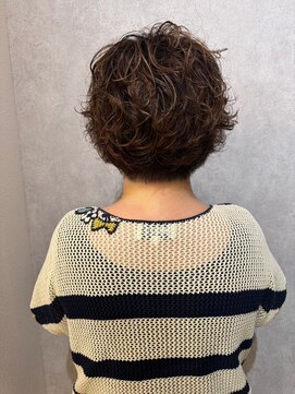 ウィスプ 赤羽店(wisp) 大人のうる艶髪パーマ+夏のブラウンカラー#2