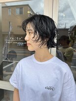 リト(re:to*)&nbsp;ボブ×パーマ　【re:to能見台YUHEI】