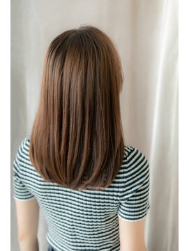 カバーヘア ブリス 川口(COVER HAIR bliss) ■美髪ストレート前下がりレイヤーロング23-2★川口20代30代40代