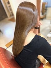 ヘアメイク リヴ(Hair Make Liv) オリーブベージュ×髪質改善×ロング/舞鶴/西舞鶴/艶髪/カット