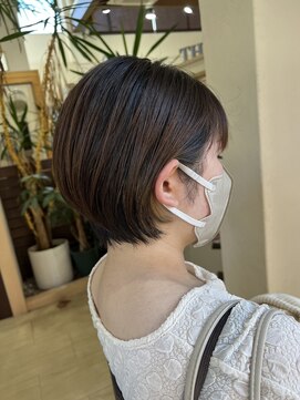 リノアバイフェリア(LINO’A by felia) セットが簡単なショートボブ☆