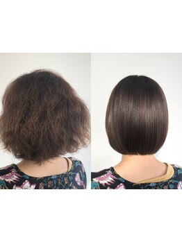 【april 2nd】の縮毛矯正はダメージレス◎業界最高峰の極上ストレートヘアを提供します。聖蹟桜ヶ丘/美容室