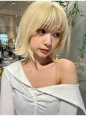 【MINX】似合わせ小顔レイヤーボブウルフ_渋谷/髪質改善