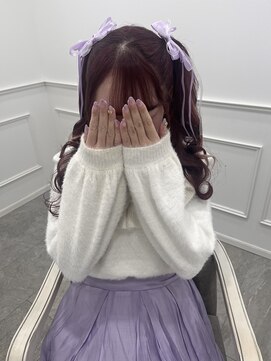 リルミー(Lilme) ブリーチで叶える♪ラベンダーピンク＊新井