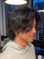 リット バイ フィフス 天文館店(Lit. by fifth)&nbsp;鹿児島センターパート波巻きパーマッシュツイスパメンズパーマ