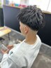 【men's限定】メンズカット＋クイックスパ（5分）＋眉毛カット　￥5,500円