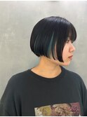インナーにターコイズブルー♪  【@mppp_32485】