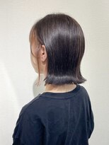 ヘアー ホスピタル ソアン(hair hospital soan) インナーカラーピンク　× ボブ