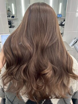 オニキス(ONYX) A77ケアブリーチミルクティー韓国ヘアレイヤーカット透明感