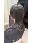 10代/20代/クラゲウルフカット/縮毛矯正