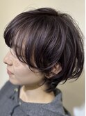 ラベンダーパープル★ショートウルフ