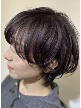 ヘアーアンドビューティー ザ ビー(Hair & Beauty the B) ラベンダーパープル★ショートウルフ