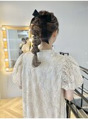 大人気20代30代◎ナチュラルベージュカラー玉ねぎヘアアレンジ