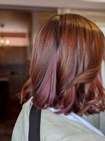 ジュリアンマーラ(Julien Mara) 韓国風/オルチャンヘア/裾カラー/デザインカラー/ミディウェーブ