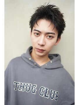 ニコ トウキョウ ロジック(nico TOKYO Logic) 刈り上げアップバングスパイキーショートパーマスパイラルパーマ