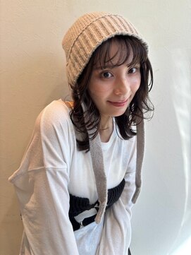 ユーフォリア 青山(Euphoria) 秋冬 大人可愛い オリーブグレージュ