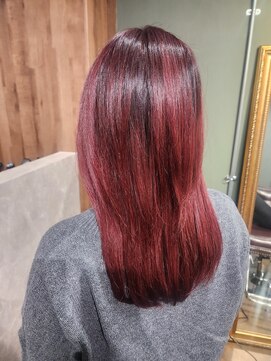 アンジュール(Anjoule) カシスレッドカラー