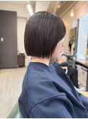 ショートボブ/ミニボブ/マッシュ/切りっぱなし/我孫子
