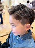 横須賀キッズカットメンズカットツーブロックフェードカット眉毛