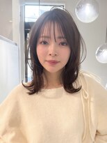 ロンドエニカ 大宮(Lond enika)&nbsp;大人ガーリー/ダークアッシュ/似合わせ/レイヤーショート☆204