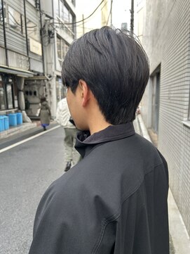 ロジエ(ROSIER) すっきりセンターパートメンズカット