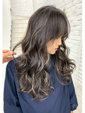 リコヘアー(LiCO HAIR) 那覇/イメチェン/ピンクベージュ/アンブレラカラー/前髪