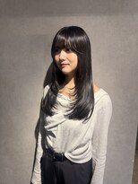アンサム 下北沢店(UNSOME) レイヤーカット × ナチュラルブラウン