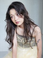 アルバム 銀座(ALBUM GINZA)&nbsp;オリーブベージュグレーベージュレイヤーロング_F30281