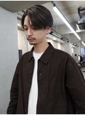 曲がる縮毛矯正 センターパート メンズ 南川聖華