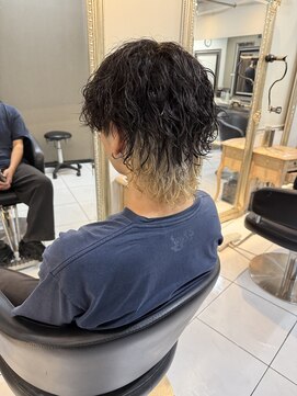 ラヴィット 横浜店(LUVIT) ウルフパーマ ツイストスパイラル メンズパーマ 横浜