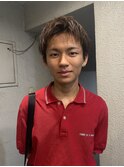 スパイキーショート×ブラウン