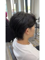 アフューズバイストゥー(Vfuse by StueW) センターパートウルフ×ニュアンスパーマ