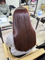 プライズ 所沢プロぺ通り店(prize)&nbsp;レッドブラウンブリーチなしダブルカラー所沢