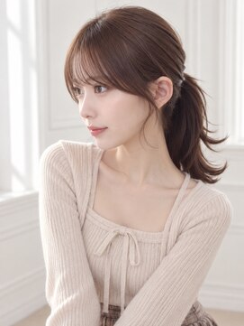 ユーフォリア エヌ 池袋サンシャイン通り店(Euphoria +n) 結んでも可愛いレイヤーカット顔まわりカット