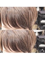 ファム 札幌大通(fam)&nbsp;ベビーな艶感×透明感MAX☆ハリ・コシ美髪へ導く魔法の白髪染め