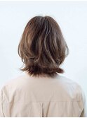 大人可愛いショートボブ