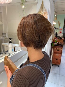 ネオリーブカフ 鶴ヶ峰店(Neolive caff) ハンサムショート　大人ショート　ショート