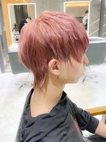 デイズ(days)&nbsp;ピンクブラウンブリーチカラー/ショートウルフショート